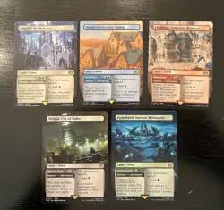 Final Fantasy Borderless Showcase Complete Set NM/M FIN Magic the Gathering MTG - Image 1