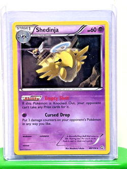 Shedinja 48/124 Dragons Exalted Regular Non Holo LP Rare Pokemon TCG - Image 1