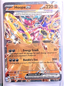 Hoopa ex 098/182 SV04: Paradox Rift Holo Double Rare NM Pokemon TCG - Image 1