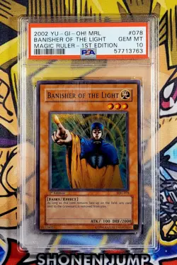 Yu-Gi-Oh! BANISHER OF THE LIGHT 1st Ed Magic Ruler MRL-078 PSA 10 Super GEM MINT - Image 1
