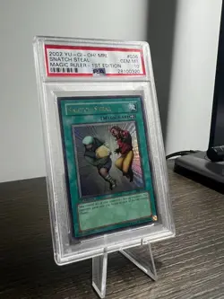 Yu-Gi-Oh! Snatch Steal MRL-036 1st Edition PSA 10 Gem Mint-Ultra Rare - Image 1