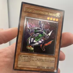 Ninja Grandmaster Sasuke (UTR) SOD-EN019 Soul of the Duelist ULTIMATE RARE LP - Image 2