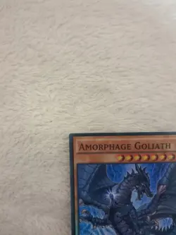 YUGIOH AMORPHAGE GOLIATH SUPER RARE SHVI-EN031 1ST EDITION - Image 2