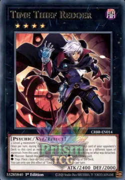 1st ed Time Thief Redoer rare CRBR-EN014 Yugioh - Image 1