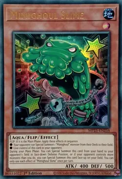 MP25-EN258 MIMIGHOUL SLIME ULTRA RARE 1ST EDITION YuGiOh CARD - Image 1