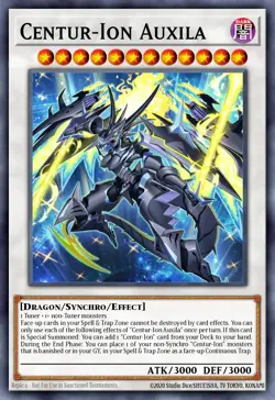 YUGIOH MP25-EN068 Centur-Ion Auxila Prismatic Secret Rare 1st Edition NM - Image 1