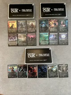 MTG Secret Lair x Final Fantasy Bundle | Foil | Opened | Description - Image 1