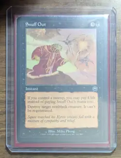 MTG Snuff Out Non-Foil from Mercadian Masques LP - Image 2