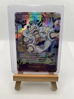 Monkey D. Luffy OP05-119 SEC Alternate Art Near Mint/Mint English One Piece Card - Image 1