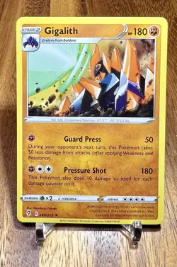 Gigalith 088/203 Rare Non Holo Evolving Skies Pokemon Card NM - Image 1