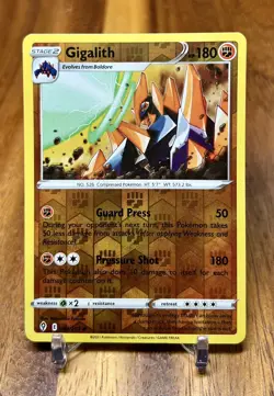Gigalith 088/203 Reverse Holo Evolving Skies Pokemon Card NM - Image 1