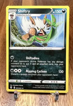 Shiftry 097/203 Non Holo Rare Evolving Skies Pokemon Card NM - Image 1