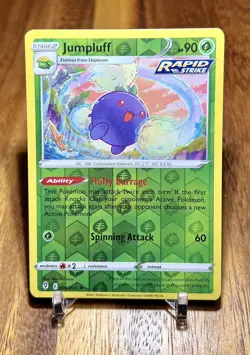 Jumpluff 004/203 Reverse Holo Evolving Skies Pokemon Card NM - Image 1