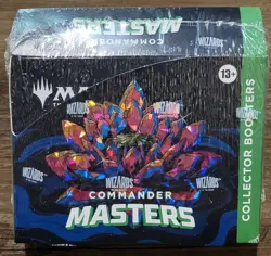 2023 NEW & SEALED MTG Commander Masters Collector Booster Box, MINT - Image 1
