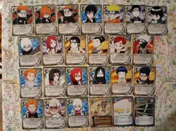 Naruto CCG Tournament Pack 3 Card Lot ×25 (No Duplicates) TP3 1st Edition - Image 1
