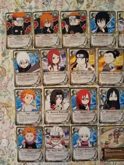 Naruto CCG Tournament Pack 3 Card Lot ×25 (No Duplicates) TP3 1st Edition - Image 2