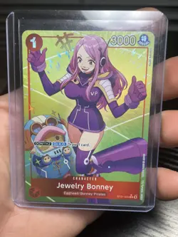 Jewelry Bonney (Parallel) - ST21-004 - One Piece Card Game N/M - Image 1