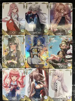 9 Sexy Anime Waifu Cards bulk - Image 1