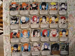 Naruto CCG Tournament Pack 3 Card Lot ×24 (No Duplicates) TP3 1st Edition - Image 1