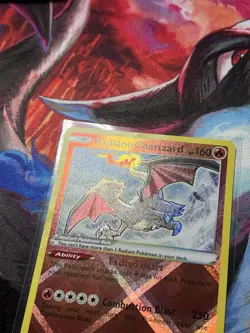 Pokemon TCG Crown Zenith Radiant Charizard 020/159 Holo Card - Image 2