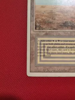 Scrubland MTG Revised Magic MP/HP - Image 2