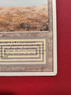 Scrubland MTG Revised Magic MP/HP - Image 5