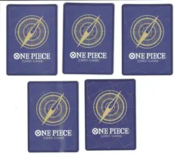 5 One Piece CCG Holo Cards: Monkey D. Luffy (2), Sabo, Porche, Boa Hancock - Image 2