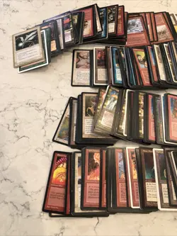 Vintage 1990’s Magic The Gathering Cards-Large Lot-NICE - Image 4