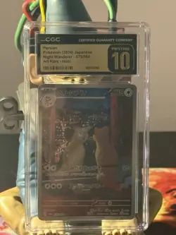 Pokemon TCG 2024 Persian Night Wanderer Card 075/064, Japanese, Pristine 10 - Image 1
