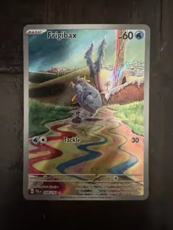 Pokemon TCG Frigibax Card 208/193 IR Sv02: Paldea Evolved 2023 - Image 1