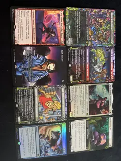 MTG Teenage Mutant Ninja Turtles 8 Rare Card Lot NM Unplayed - Image 1
