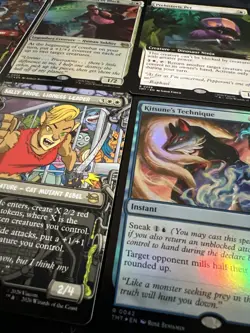 MTG Teenage Mutant Ninja Turtles 8 Rare Card Lot NM Unplayed - Image 3