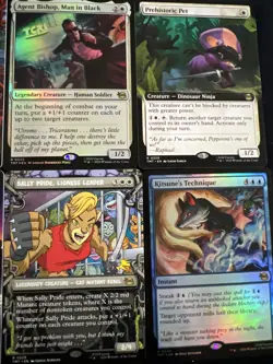 MTG Teenage Mutant Ninja Turtles 8 Rare Card Lot NM Unplayed - Image 5