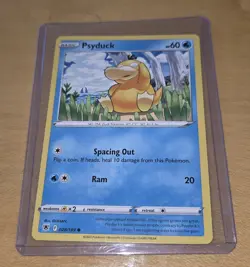 SWSH10: Astral Radiance Psyduck #028/189 Common Pokemon Card - Image 1