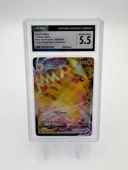 2023 Pikachu VMAX SWSH286 SWSH : Sword & Shield Promo Cards Holo CGC 5.5 - Image 1
