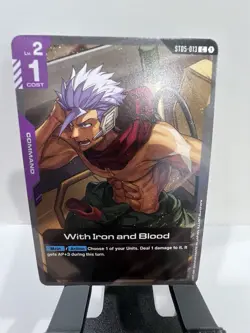 Gundam Card Game With Iron and Blood Iron Bloom Starter Deck ST05-013 Exclusive - Image 1