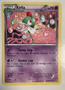 Kirlia RC9/RC25 Legendary Treasures Radiant Collection Holo Pokemon TCG Card LP - Image 1