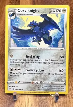 Corviknight 190/264 Non Holo Rare SWSH Fusion Strike Pokemon Card NM - Image 1