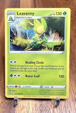 Leavanny 011/264 Rare Non Holo Fusion Strike Pokemon Card NM - Image 1