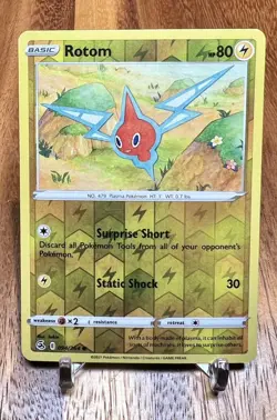 Rotom 094/264 Reverse Holo Common Fusion Strike Pokemon Card NM - Image 1