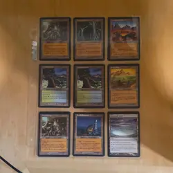 Rith's Grove Salt Marsh Yavimaya Coast x18 Land Cards Tempest Exodus MTG Englis… - Image 1