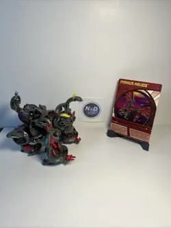 Bakugan Battle Brawlers Pyrus Maxus Helios 7 In 1 Completed W/Card Very RARE - Image 1
