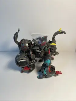 Bakugan Battle Brawlers Pyrus Maxus Helios 7 In 1 Completed W/Card Very RARE - Image 3