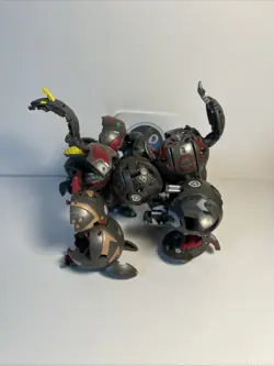 Bakugan Battle Brawlers Pyrus Maxus Helios 7 In 1 Completed W/Card Very RARE - Image 5