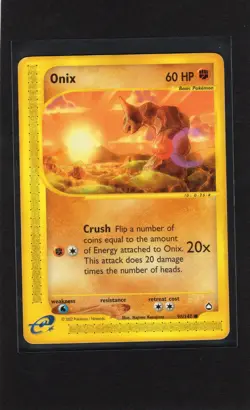 Onix 98/147 E-Series Aquapolis 2002 Non-Holo Card MP - Image 1