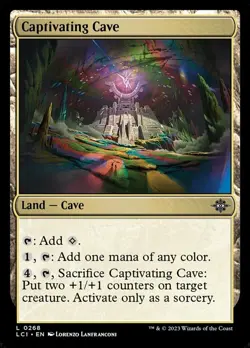 Captivating Cave 0268 Near Mint LCI The Lost Caverns of Ixalan MTG Magic - Image 1