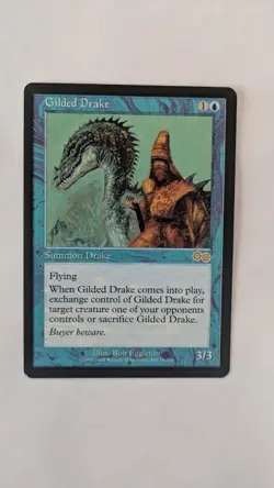 Gilded Drake Urza's Saga MTG NM Free shipping with tracking 3 - Image 1