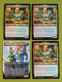 Itzquinth, Firstborn of Gishath x4 Lost Caverns of Ixalan 4x MTG 1 Borderless - Image 1