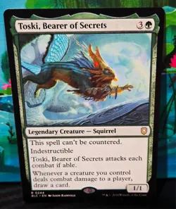 magic the gathering - Toski, Bearer of Secrets - Legendary Creature - Rare - Image 1