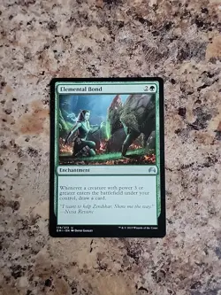 MTG Elemental Bond NM Magic Origins Unplayed Commander EDH Modern English - Image 2